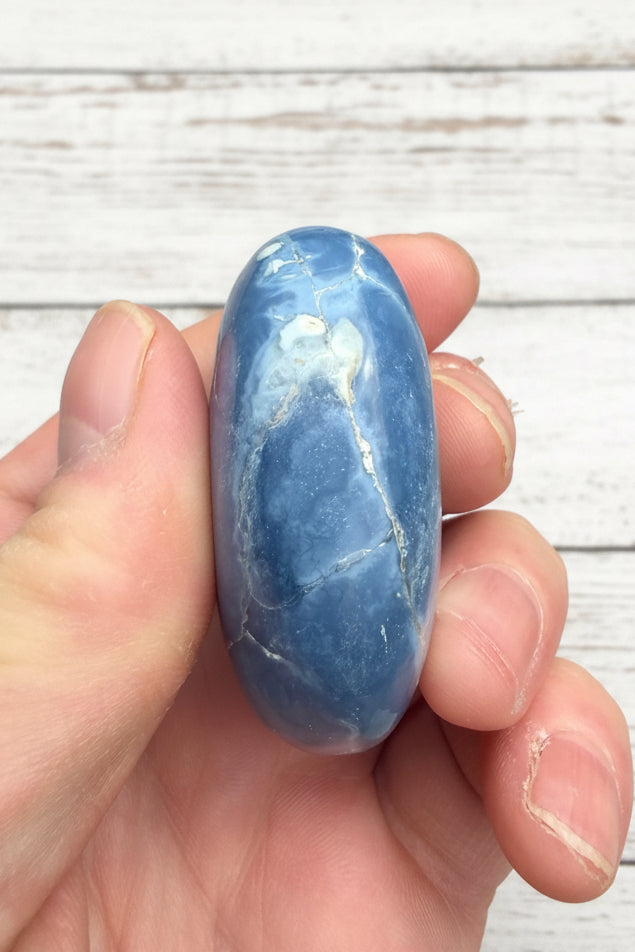 Owyhee Blue Opal Palmstone 67 grams BOP10