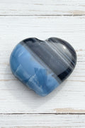Owyhee Blue Opal Heart Crystal 70 grams BOH10