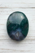 Moss Agate Palmstone 94 grams MAP10