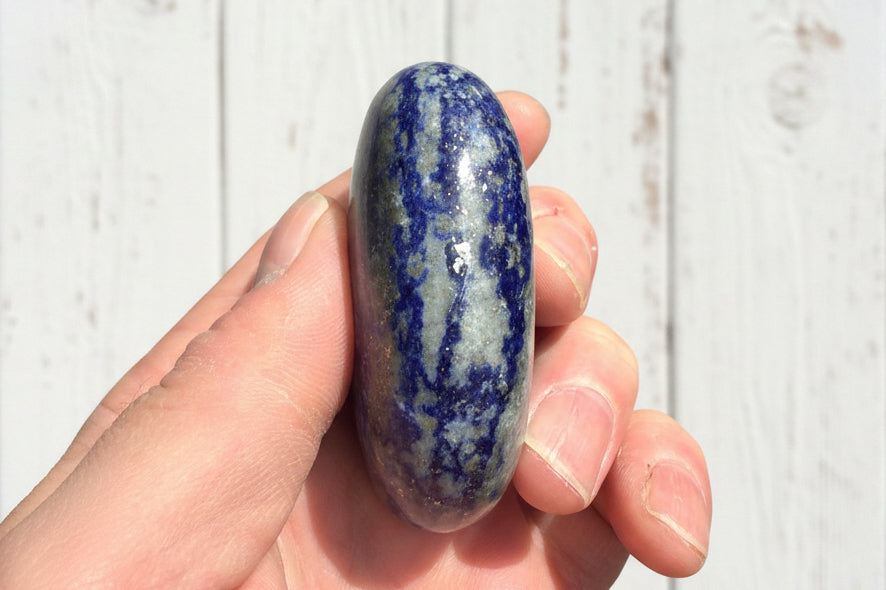 Lapis Lazuli Palmstone 130 grams LP07