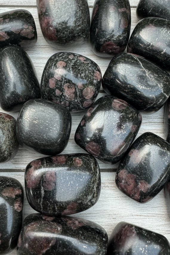 Spinel in Matrix Tumblestone 4-5cm