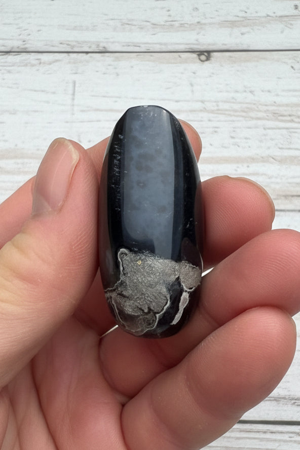 Owyhee Blue Opal Heart Crystal 70 grams BOH08