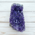 Amethyst Druzy Standing Cut Base 321 grams NPA05
