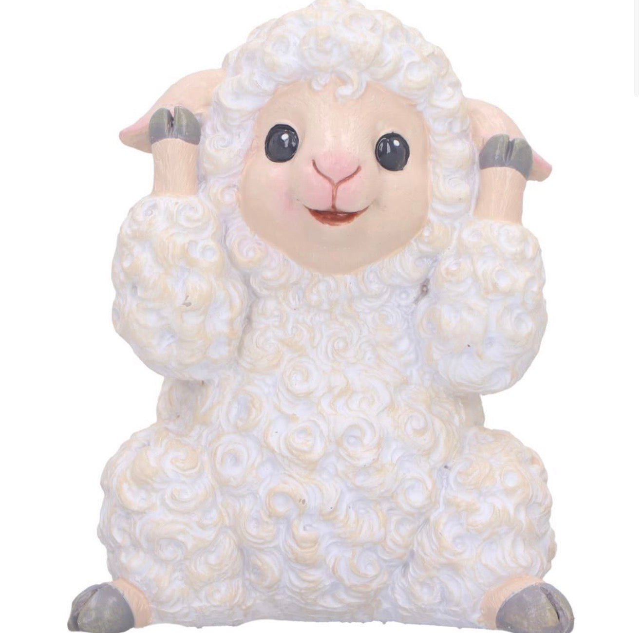 Three Wise Sheep See No Evil Set 8.5cm