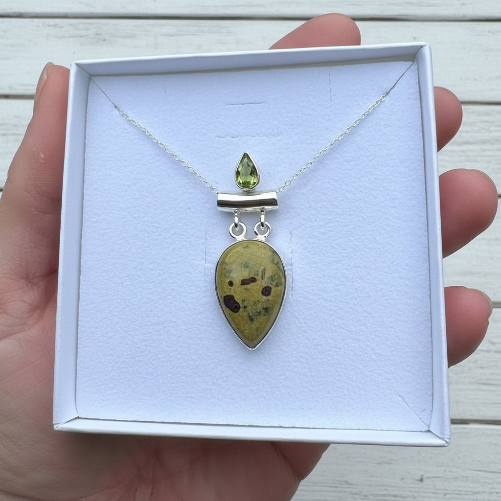 925 Sterling Silver Atlantisite Pendant