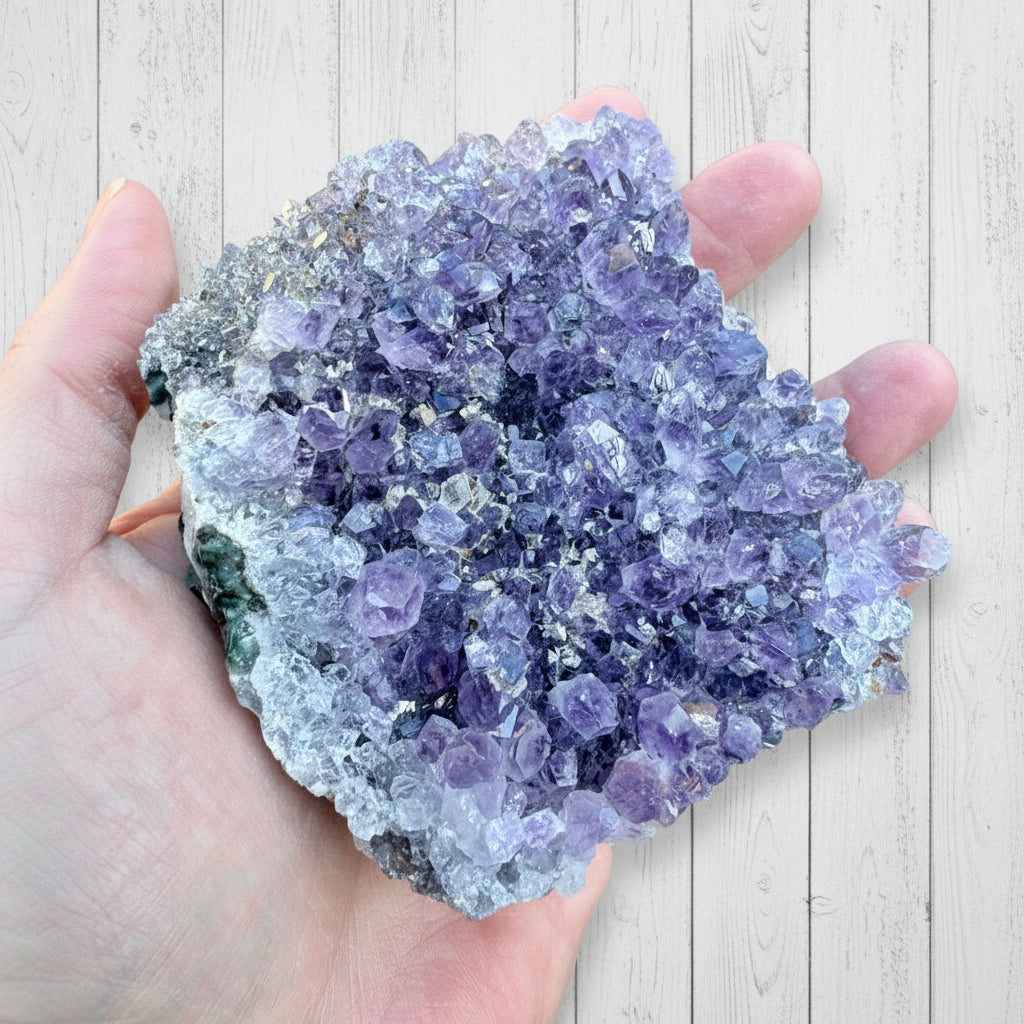 Amethyst Cluster Bed 357 grams AMSG05