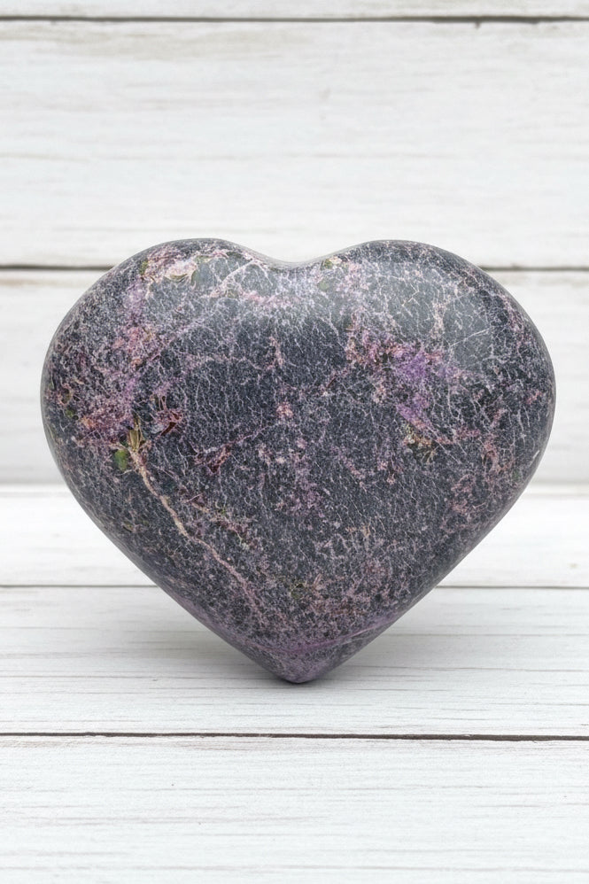 Stichtite Heart Crystal 81 grams AH11