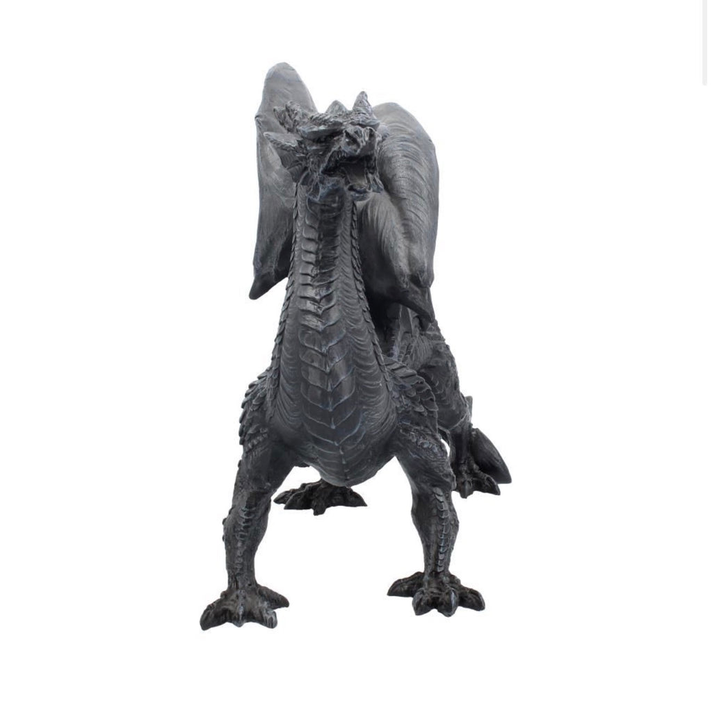 Dragon Watcher Black Dragon Ornament 31cm