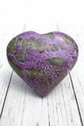Atlantisite Stichtite Heart Crystal 202 grams AH01