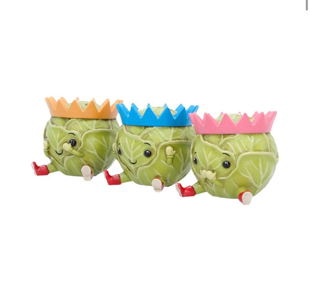Three Wise Sprouts See No Evil Set 5.2cm