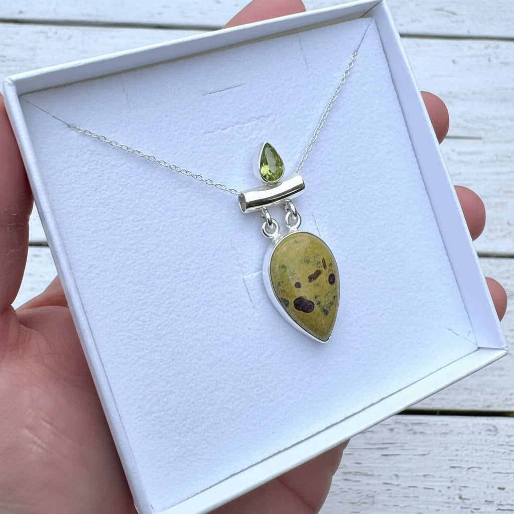 925 Sterling Silver Atlantisite Pendant