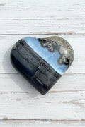Owyhee Blue Opal Heart Crystal 92 grams BOH06