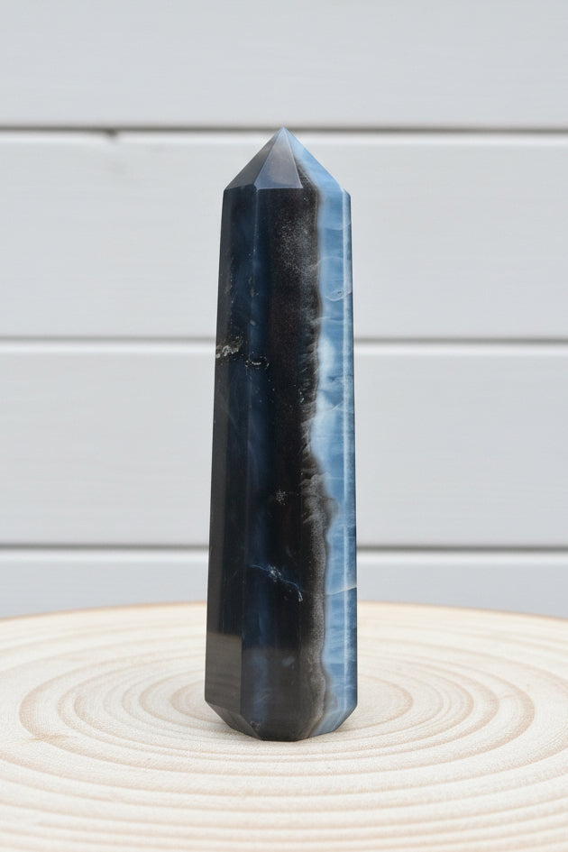 Owyhee Blue Opal Tower 123 grams BOPT04