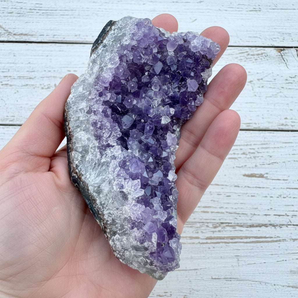 Amethyst Cluster Bed 315 grams AMSG03