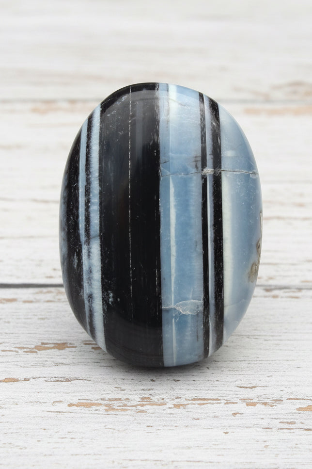 Owyhee Blue Opal Palmstone 74 grams BOP13