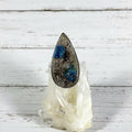 925 Sterling Silver Cavansite Ring