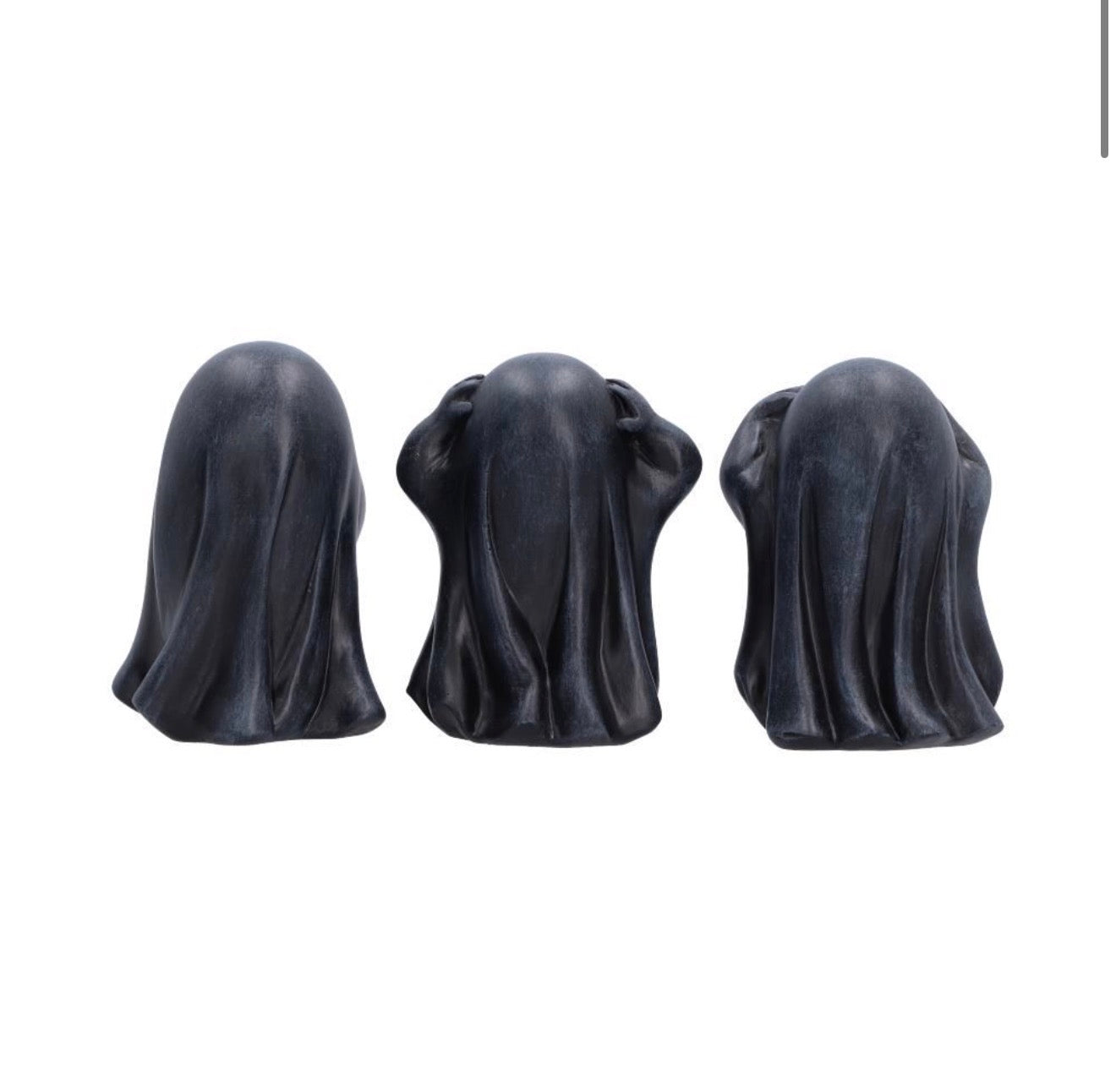 Three Wise Ghouls See No Evil Set 8cm
