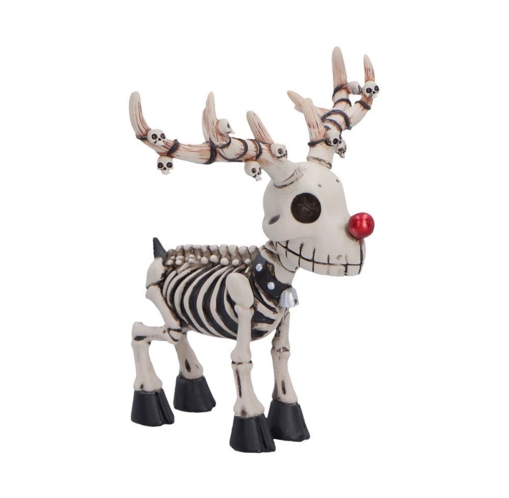 Silent Nightmares: Rudi Reindeer Skeleton Christmas Ornament 10.7cm