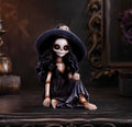 Jinxie Skeleton Witch Ornament 8.8cm