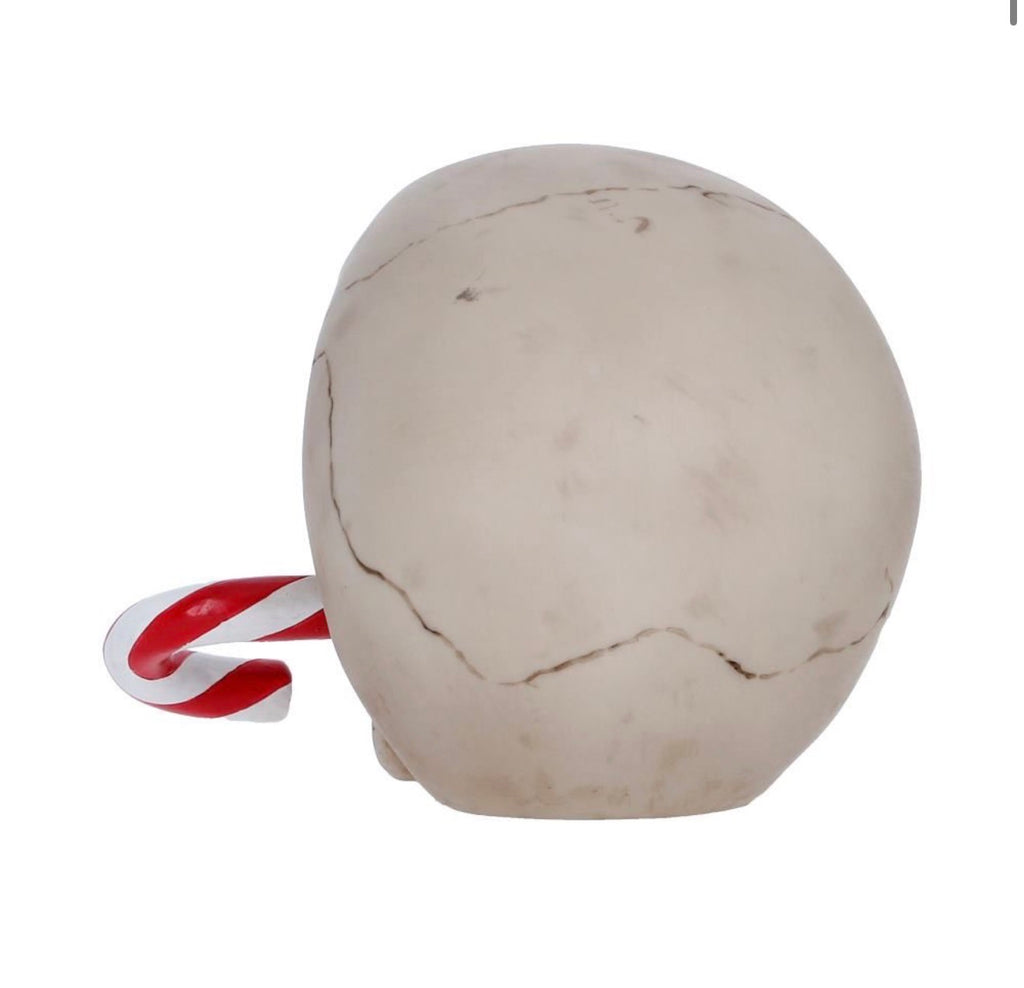 Frostbite L.E.D Skull Christmas Ornament 12cm