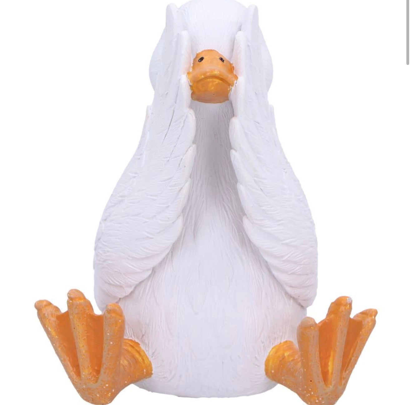 Three Wise Geese See No Evil Set 8.5cm