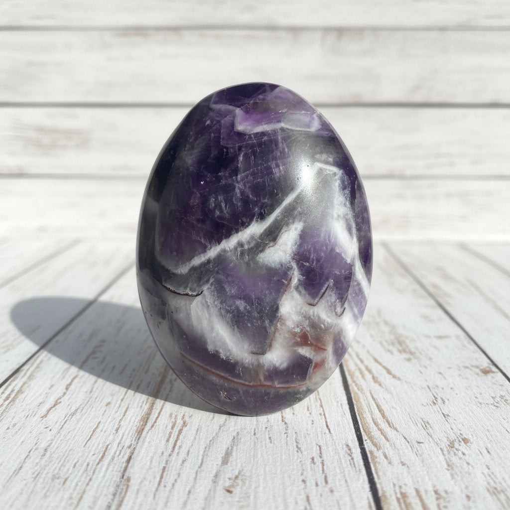 Dream Amethyst Palmstone 102 grams NNAP01