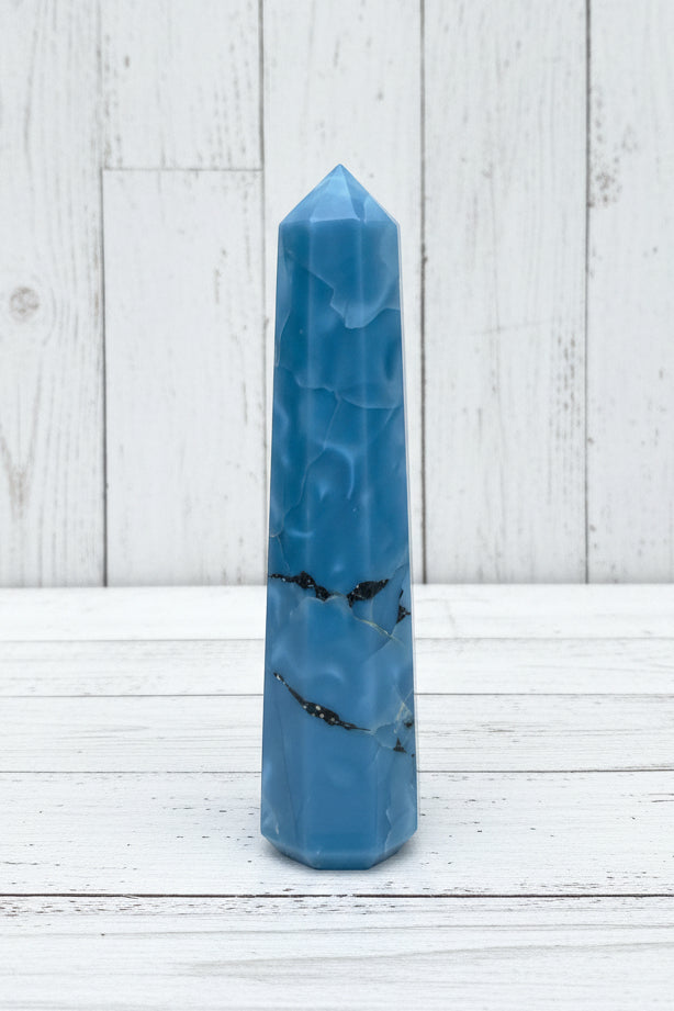 Owyhee Blue Opal Point/Tower 107 grams BOPT03