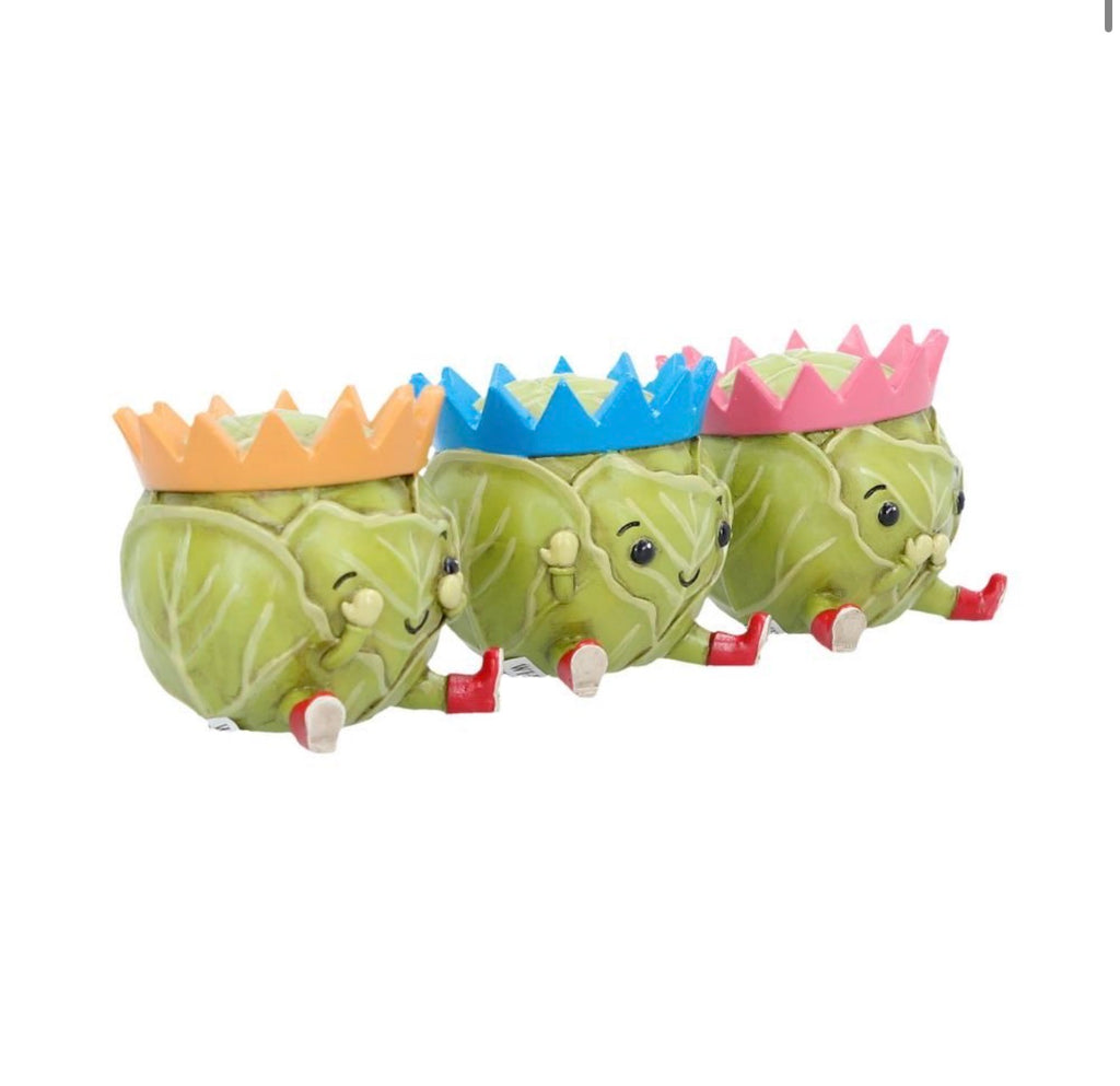 Three Wise Sprouts See No Evil Set 5.2cm