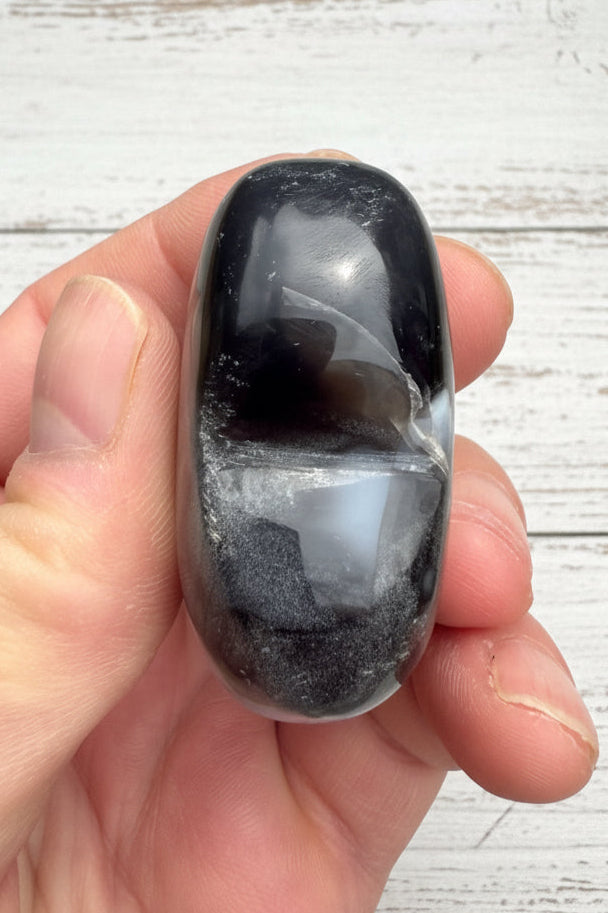 Owyhee Blue Opal Heart Crystal 83 grams BOH12