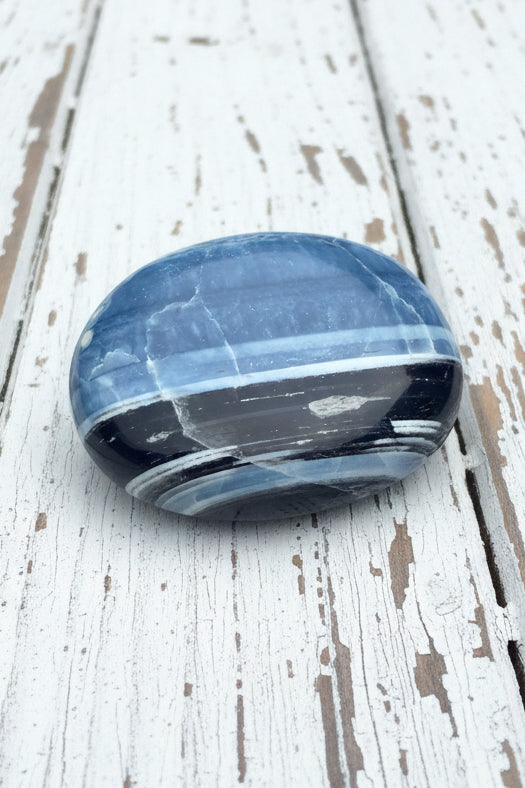 Owyhee Blue Opal Palmstone 67 grams BOP10