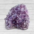 Amethyst Druzy Standing Cut Base 495 grams NSACB06