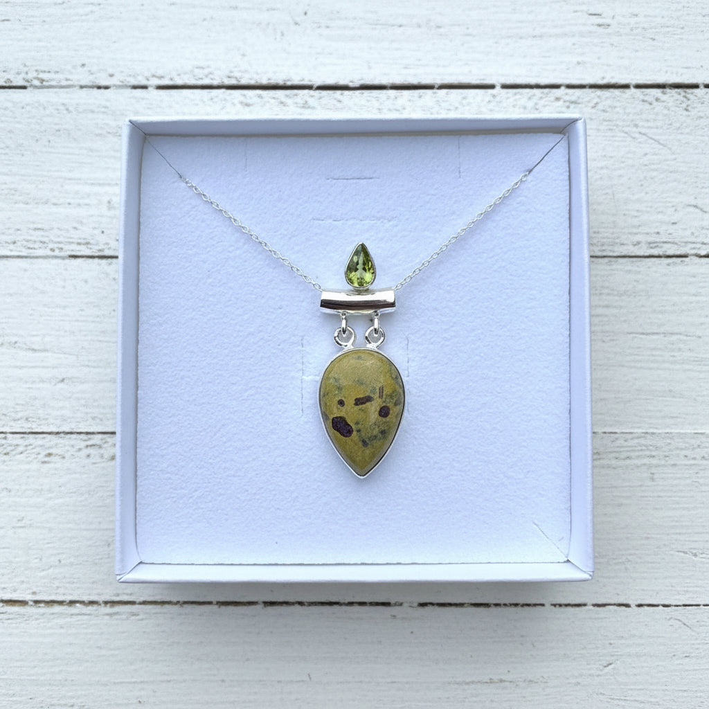 925 Sterling Silver Atlantisite Pendant