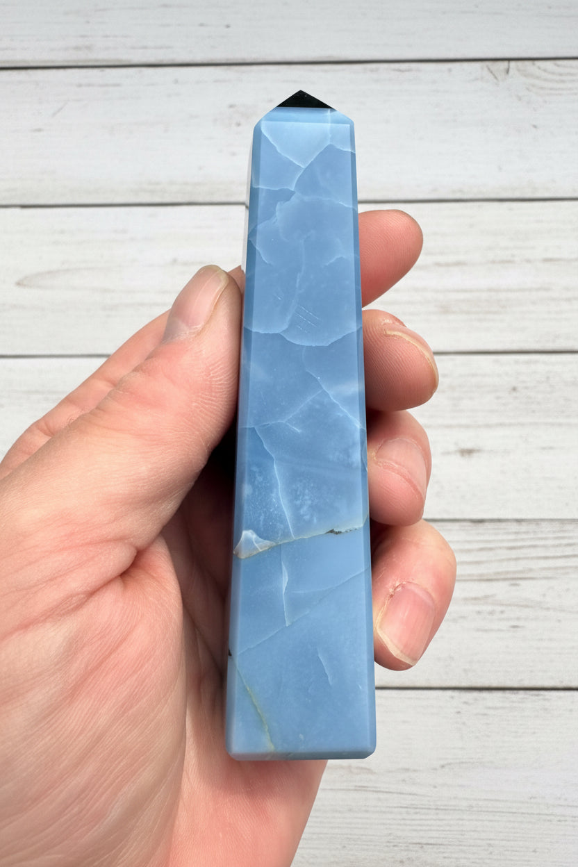 Owyhee Blue Opal Tower 123 grams BOT02