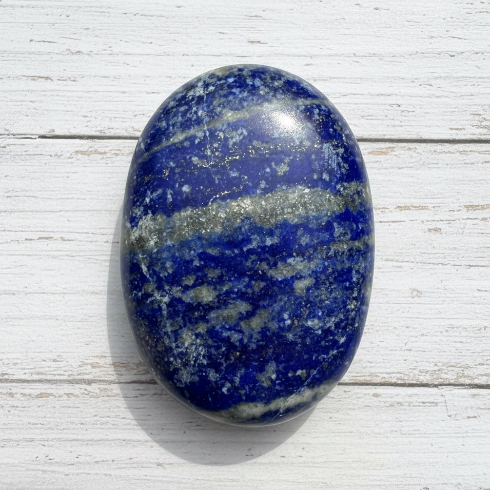 Lapis Lazuli Palmstone 120 grams LP05