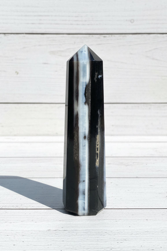 Owyhee Blue Opal Point Tower 90 grams BOPT10