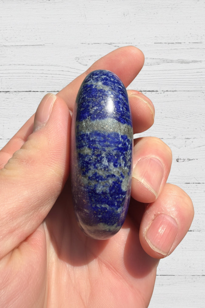 Lapis Lazuli Palmstone 120 grams LP05