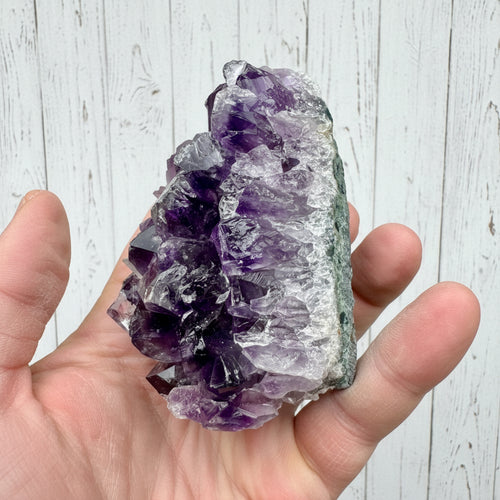 Amethyst Druzy Standing Cut Base 309 grams ACB19