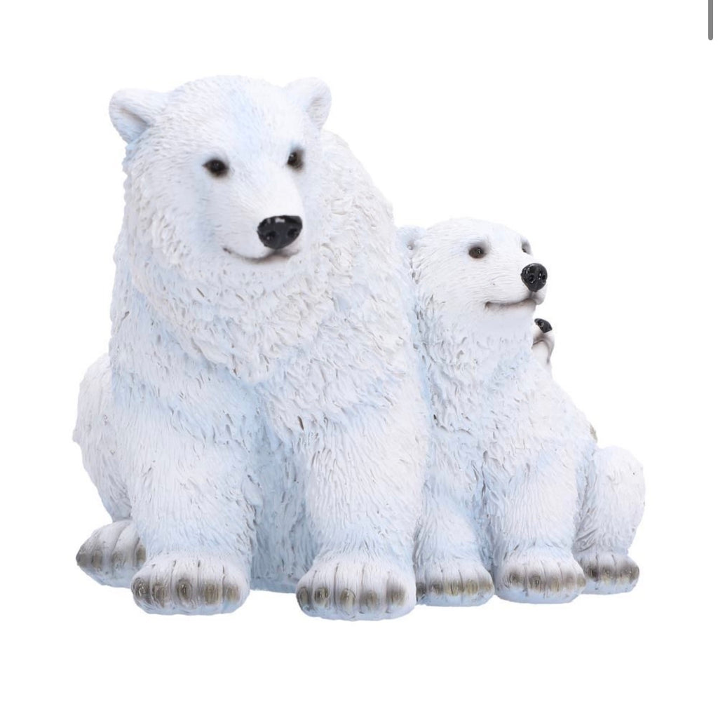 Polar Family Polar Bear Ornament 11.2cm
