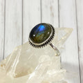 925 Sterling Silver Labradorite Ring