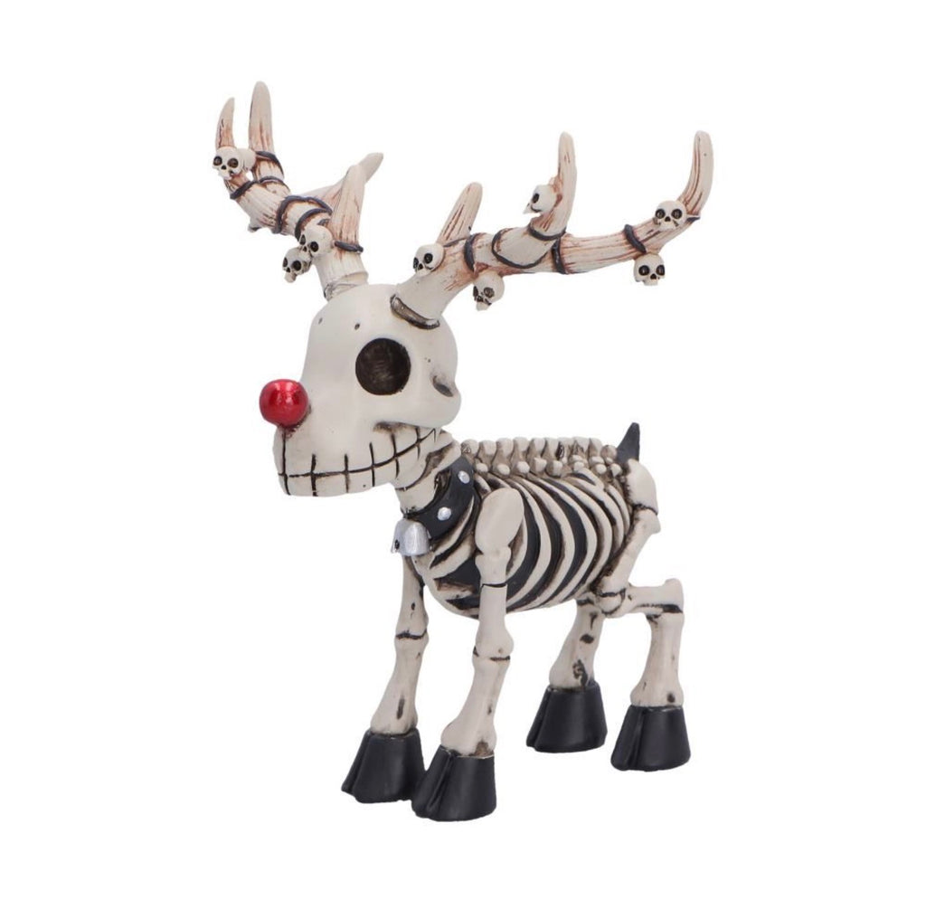 Silent Nightmares: Rudi Reindeer Skeleton Christmas Ornament 10.7cm