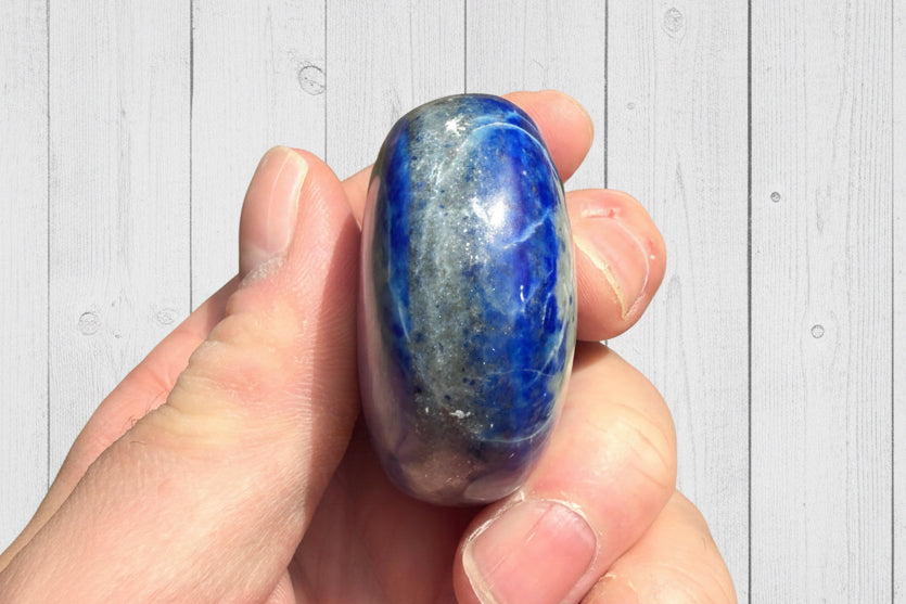 Lapis Lazuli Palmstone 130 grams LP08