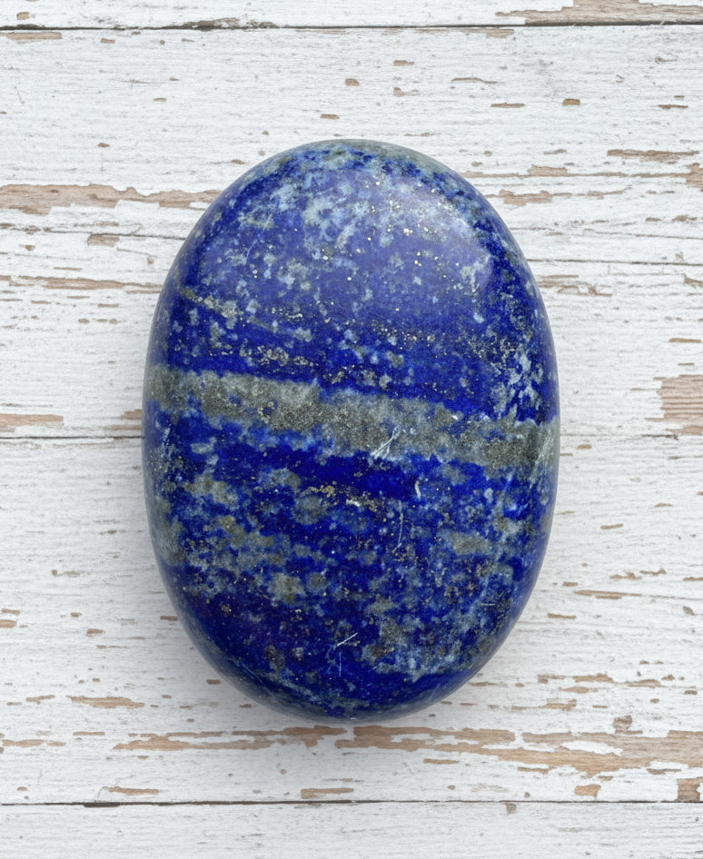 Lapis Lazuli Palmstone 120 grams LP05