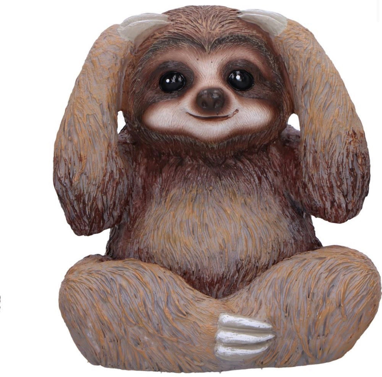 Three Wise Sloths See No Evil Set 8cm