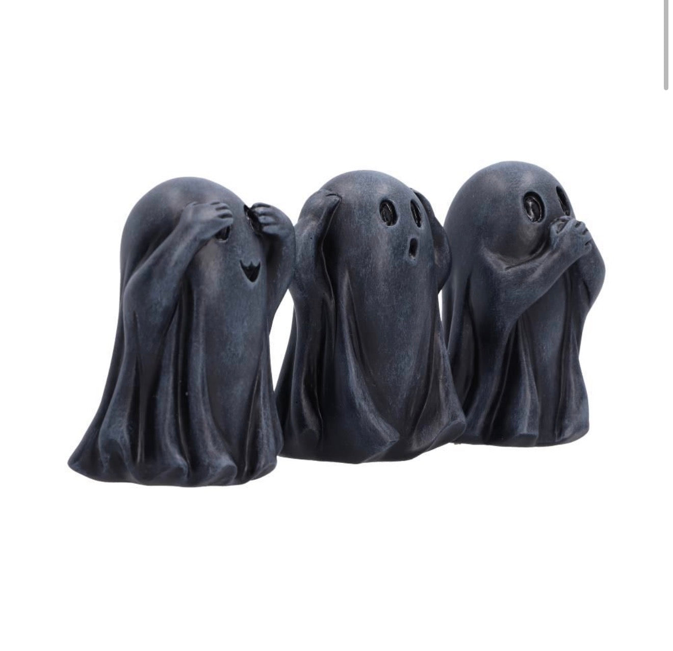 Three Wise Ghouls See No Evil Set 8cm