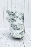 Apophyllite, Calcite & Chalcedony Zeolite Standing Statement Piece 5KG