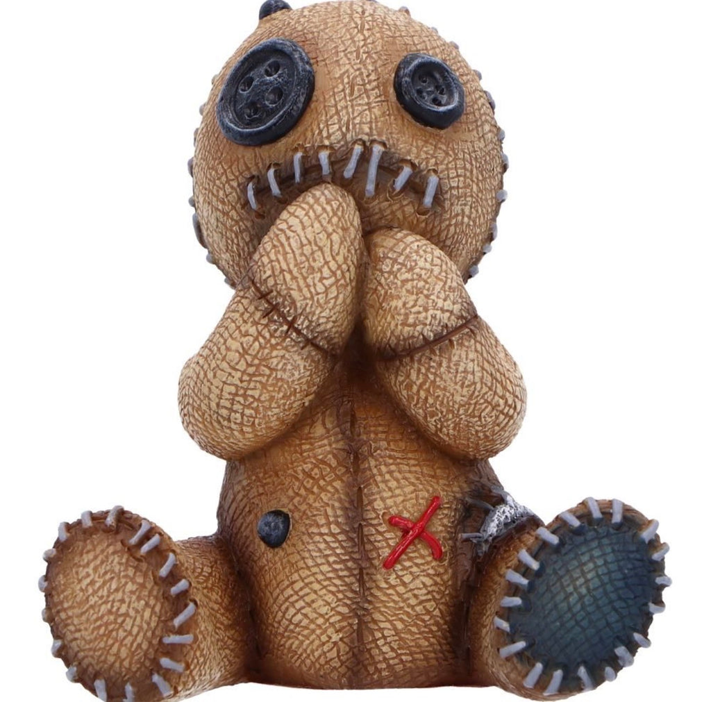 Three Wise Voodoo Dolls See No Evil Set 8cm