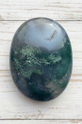 Moss Agate Palmstone 112 grams MAP01