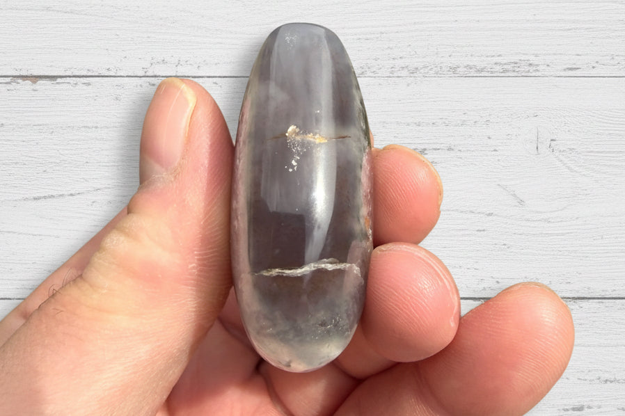 Owyhee Blue Opal Heart Crystal 74 grams BOH03