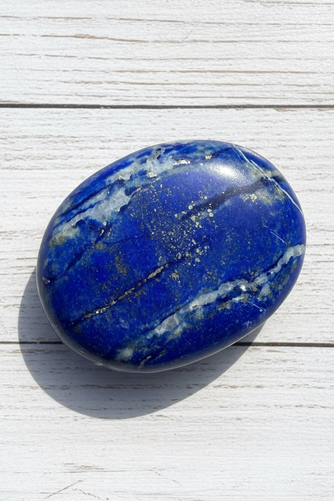 Lapis Lazuli Palmstone 133 grams LP02