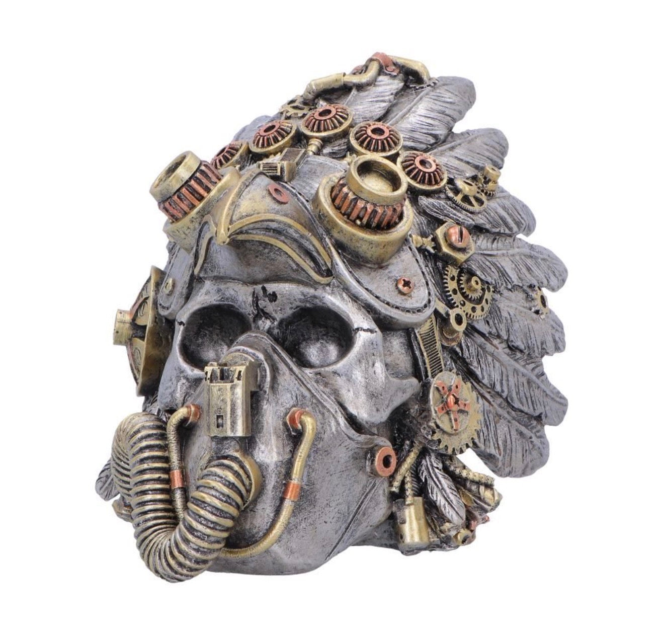 Cogwork Chief Steampunk Skull 15.7cm
